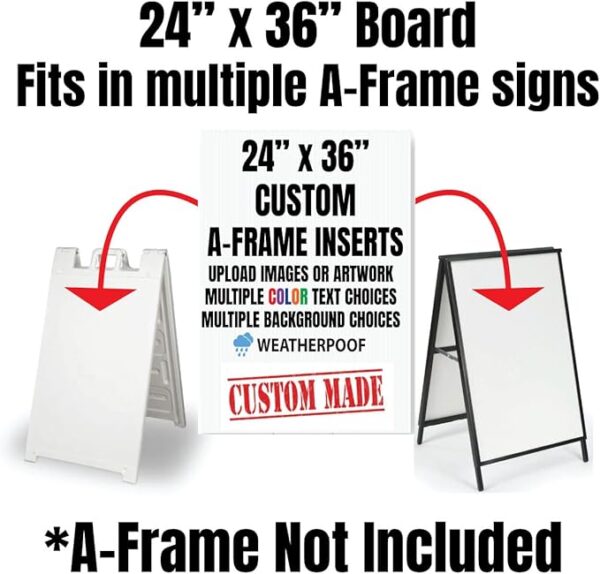 A-Frame Sign Board - Image 2