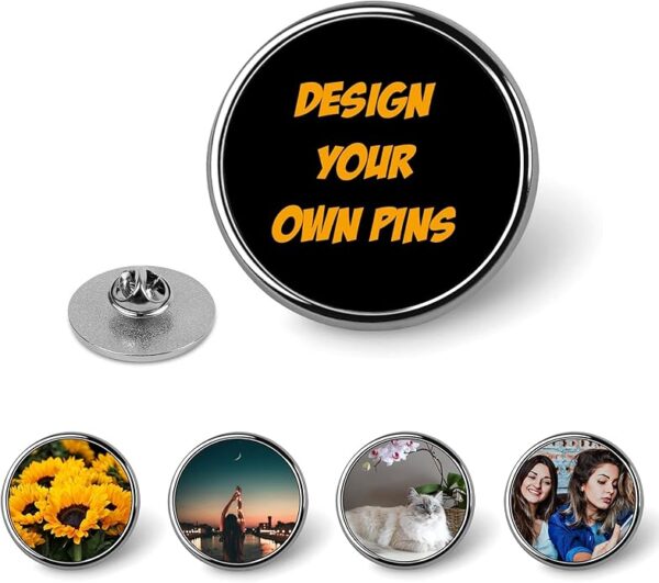Custom Pins Buttons