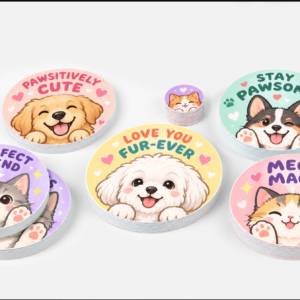 Custom Circle stickers
